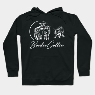 Herding Border Collie with Sheeps Hoodie